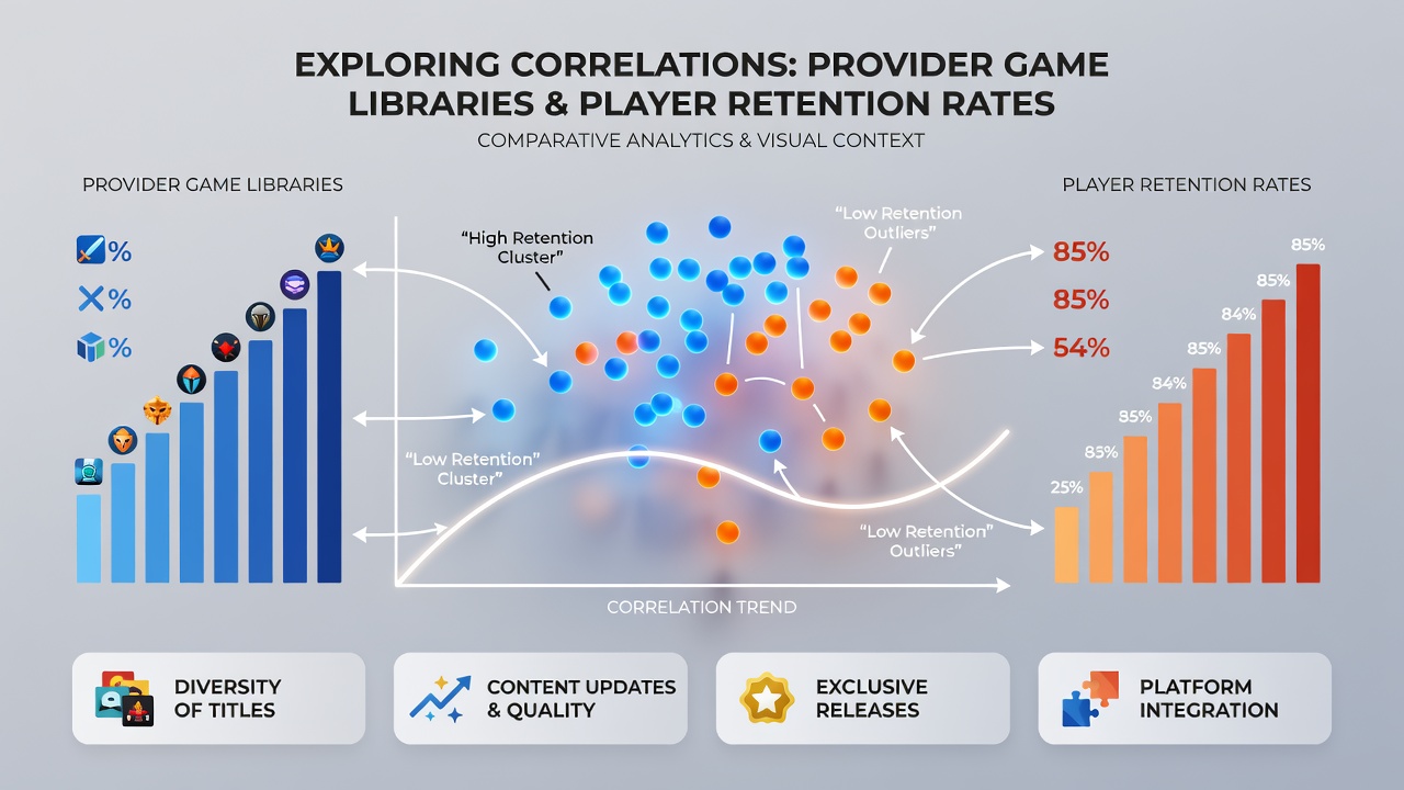 Comparative chart of free spin retention metrics across provider libraries on mobile casino platforms