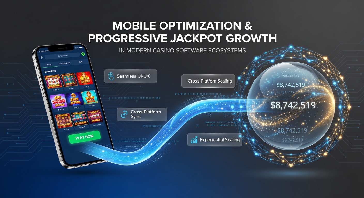 Mobile-optimized casino interface displaying progressive jackpot meters on smartphone screens with real-time contribution counters